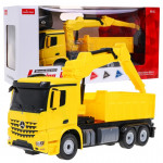 RC Mercedes nákladiak Rastar 1:14 žltý